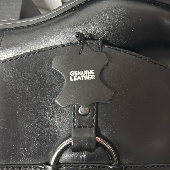 Alfani Women Bexleyy Mid Calf Ridding Boots, Black (Genuine Leather) - Picture 5 of 8